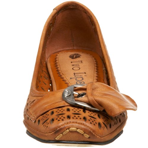 Image of Two Lips Women's Havana Flat