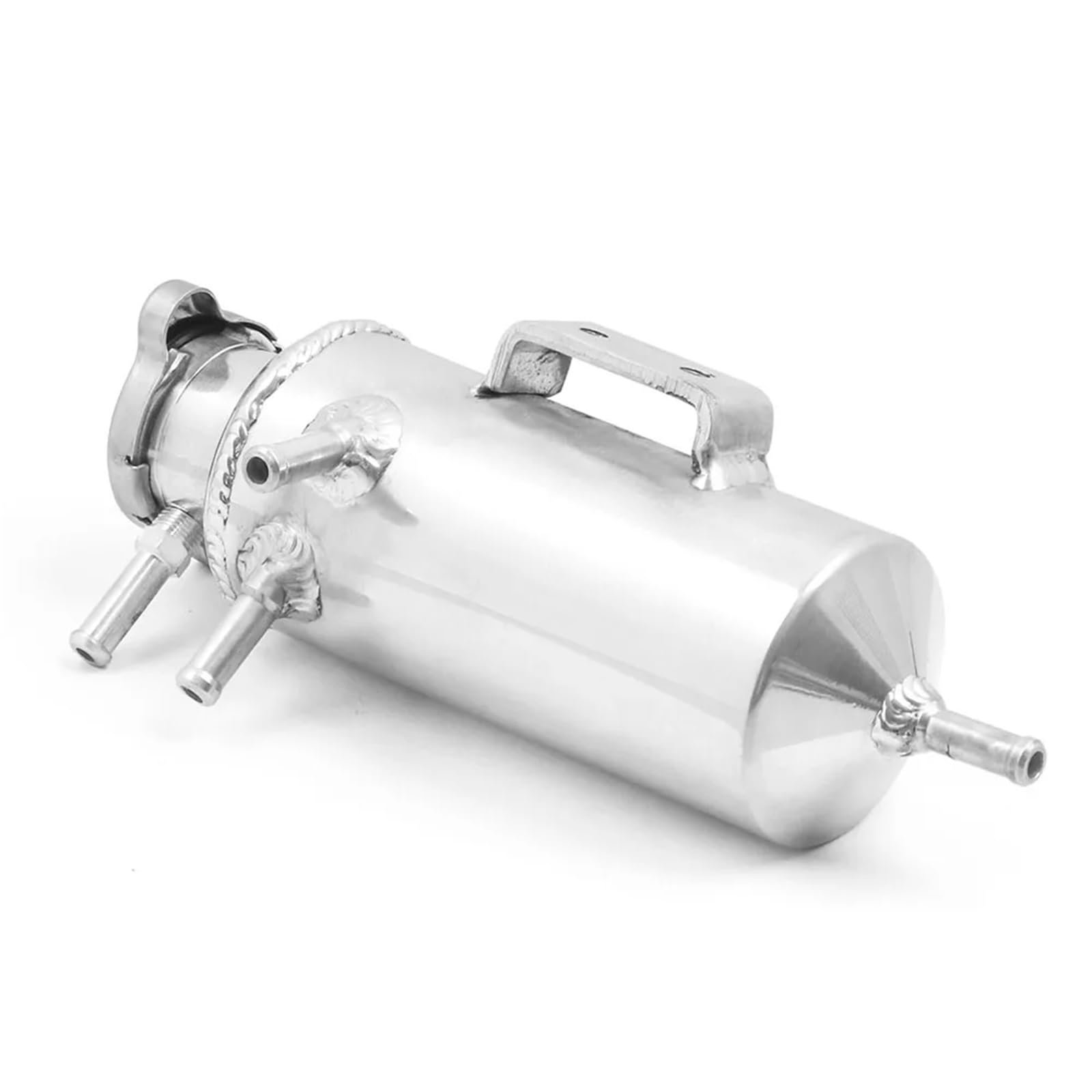 Zbiornik wyrównawczy Uniwersalny 60MM Zbiornik Na Płyn Chłodniczy Ze Stopu Aluminium Odpowietrznik, Separator Powietrza Zbiornik Na Płyn Chłodniczy Silnika