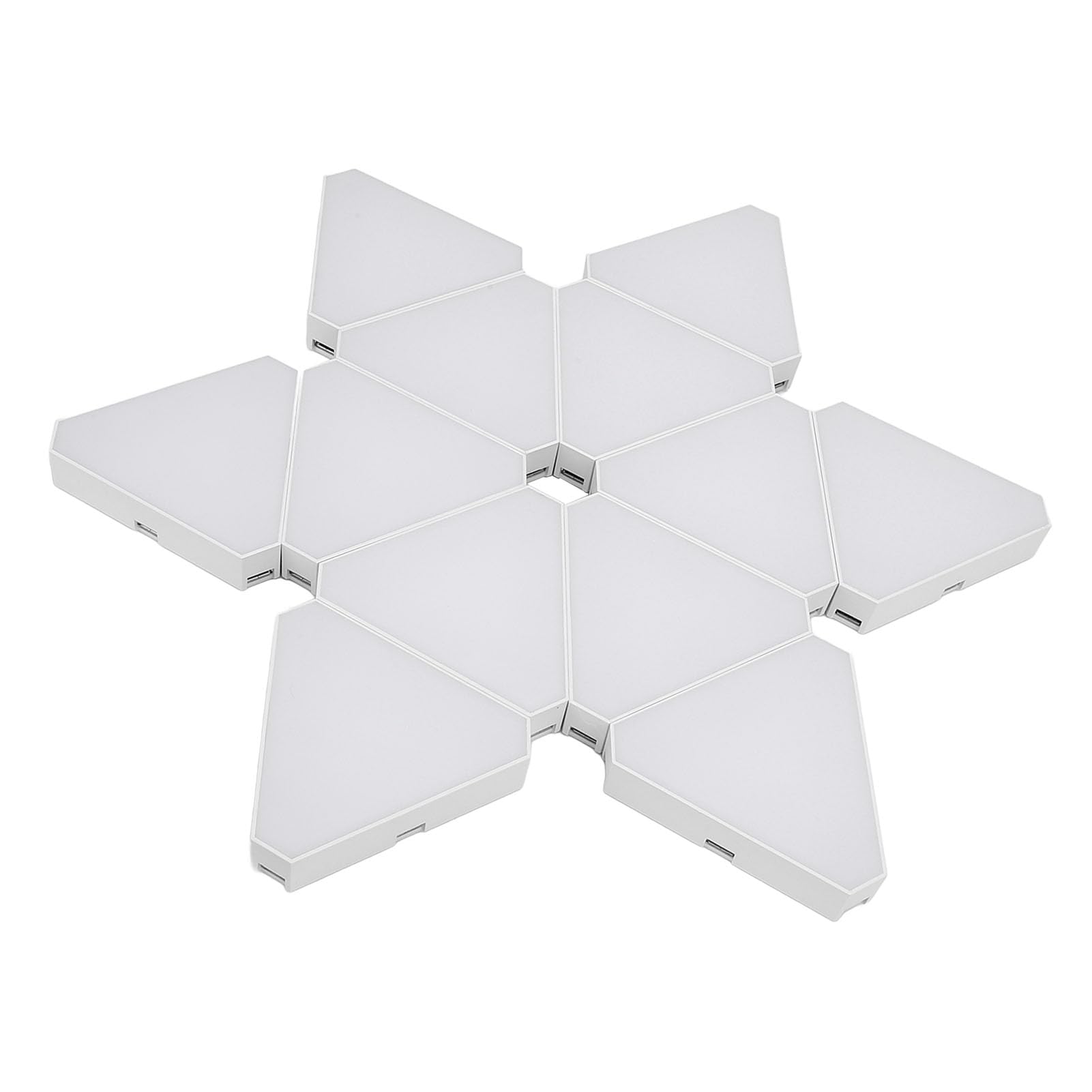Cocoarm Kit de Luz de Pared LED Triangular RGB Música Sincronización Cambio de Color Cambio para el Desarrollo de la Habitación