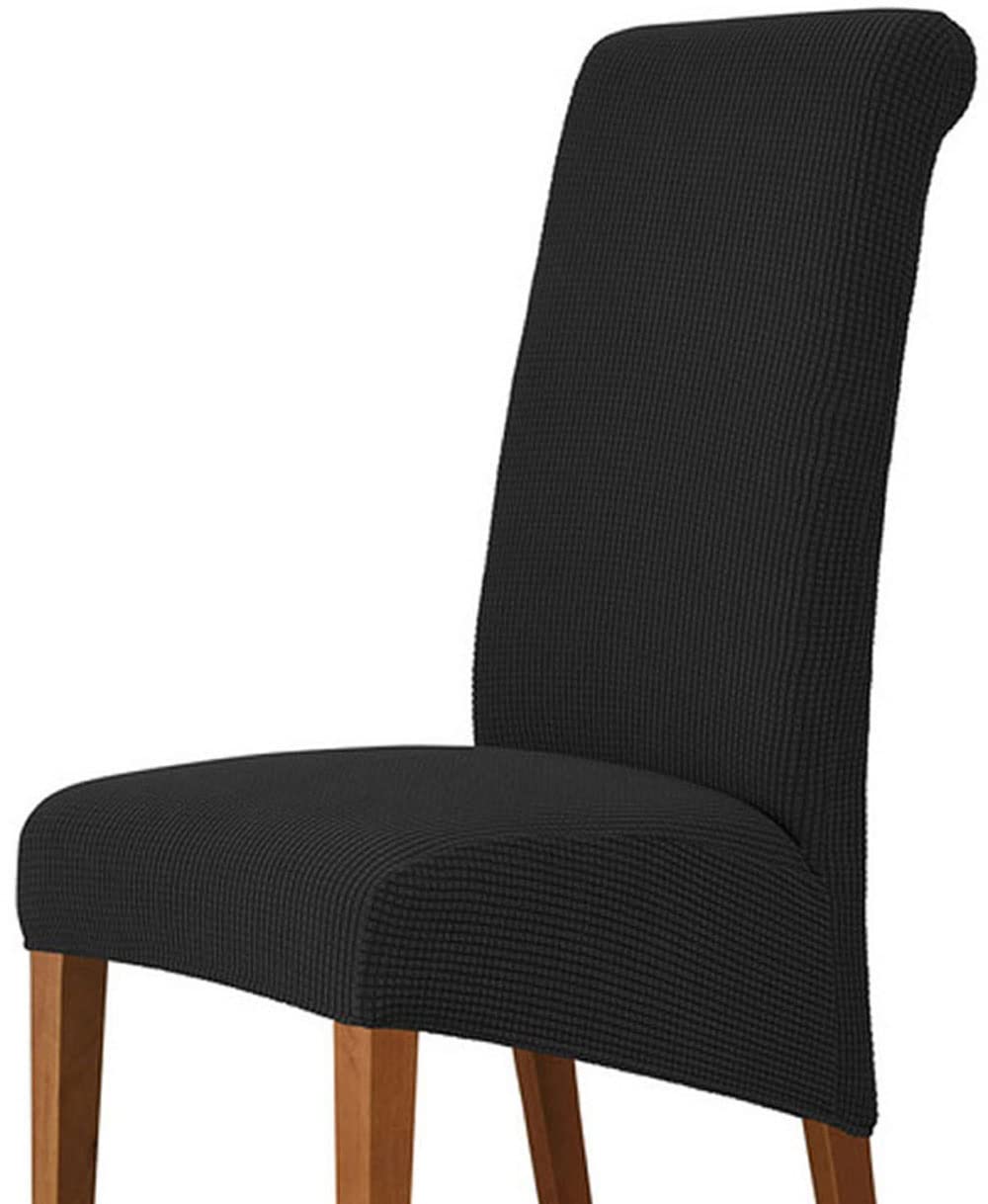 ZZDZW Extensible Housse Chaise Extensible avec Dossier M XL Taille, Industriel Couverture Chaise Bar Chaise Recouvre Pivotante Courte Housse Chaise Salle a Manger Universelle