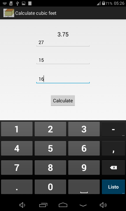 Calculating Cubic Footage Calculate Cubic Feet App On Amazon