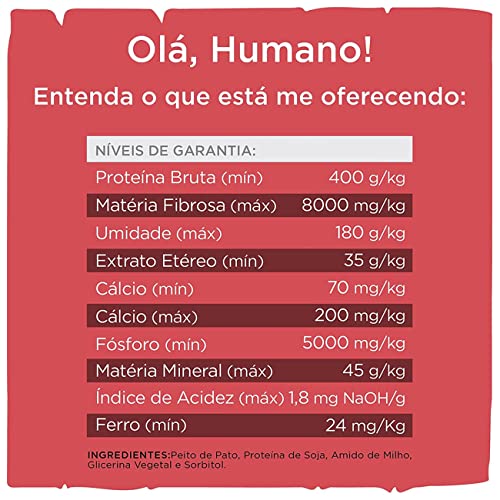 Petisco Saudável JUST - Steak de Pato P 55g