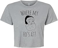 Vista 15 de Women's Screen Printed Crop Tee, Shirts With Sayings