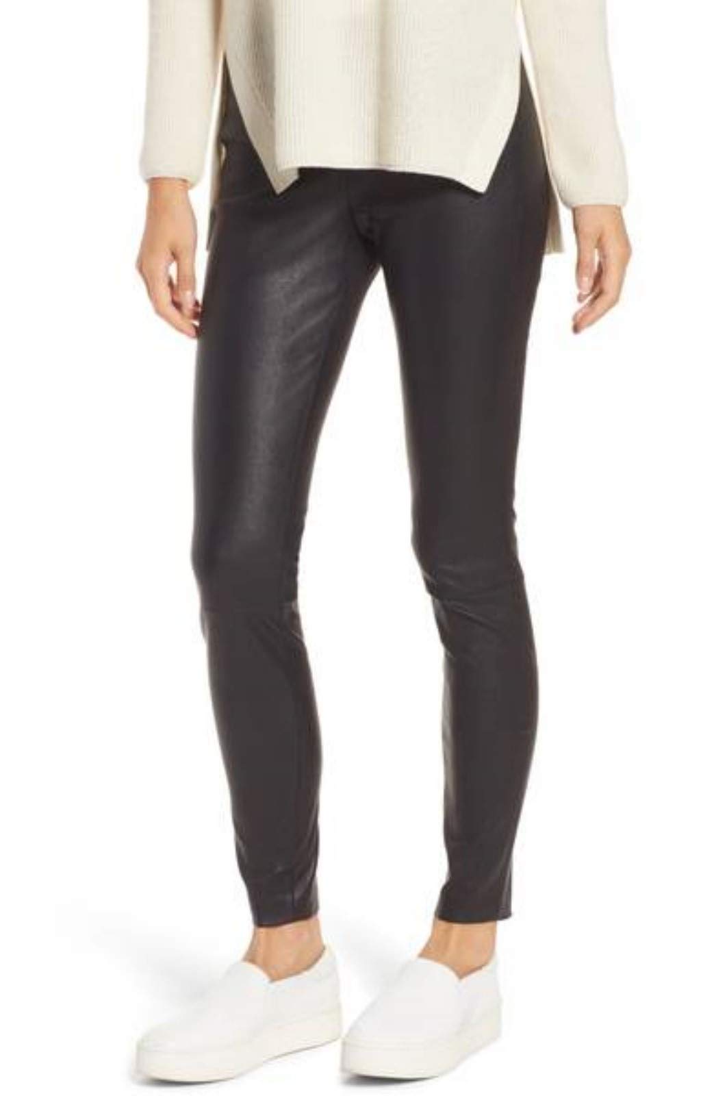 Womens Leather Pant Genuine Soft Lambskin Leather Skinny Slim fit Pants WP015