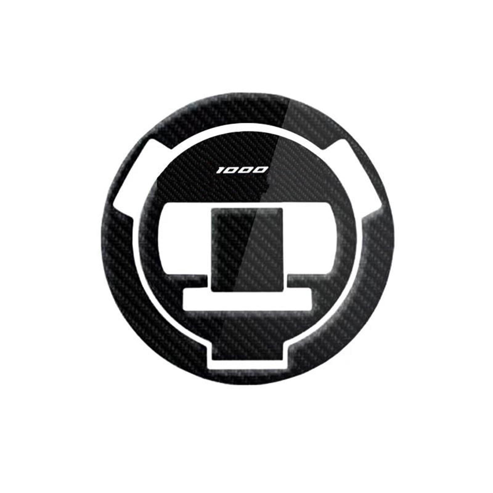 Carbon Fiber Tank Gas Cap Pad Filler Cover Sticker Decals for BMW HP2 Sport 10-11/S1000R F650GS S1000RR(Style 2)