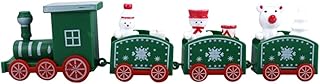 Cymwer Festival Theme Christmas Birthday Party Decoration Train Cake Toppers Exquisite Small Train Decor Props