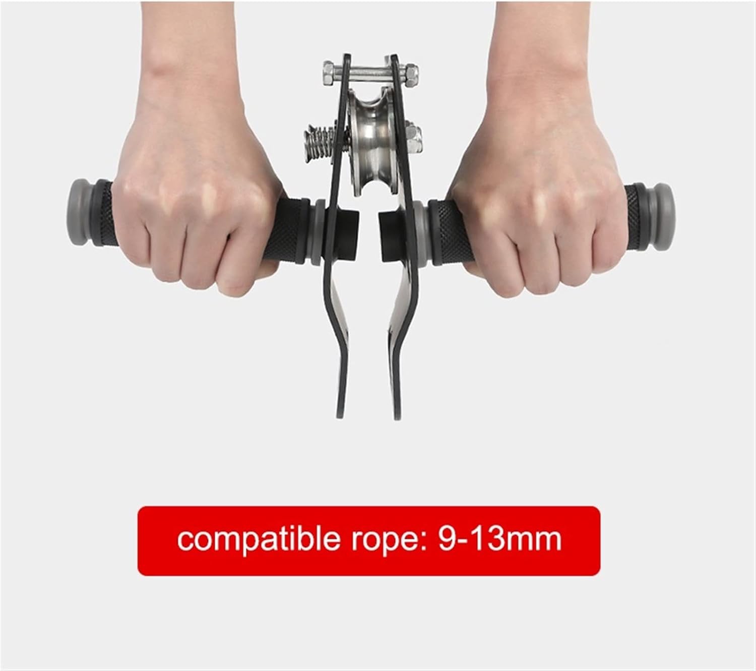 INLIMA Pulley Professional Rock Climbing Mountaineering Cable Rope Pulley with Handle Grip