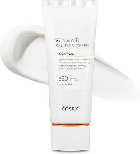 COSRX Vitamin E Vitalizing Face Sunscreen SPF 50, 1.69 fl