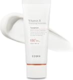 COSRX Vitamin E Vitalizing Face Sunscreen SPF 50, 1.69 fl oz, SPF Moisturizer, Lightweight under Makeup, Travel Essentials, Summer Essentials, Korean Skin Care, Korean Sunscreen for Face