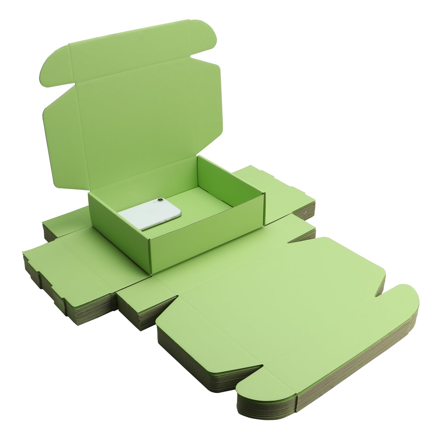 MEIANJU Green tea powderCorrugated Cardboard Airplane Boxes - Durable Shipping Packaging for Gift Wrapping, Invitations, Weddings & More! โ image 1