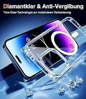 TORRAS für iPhone 14 Pro Hülle für MagSafe Transparent – Ansicht 6