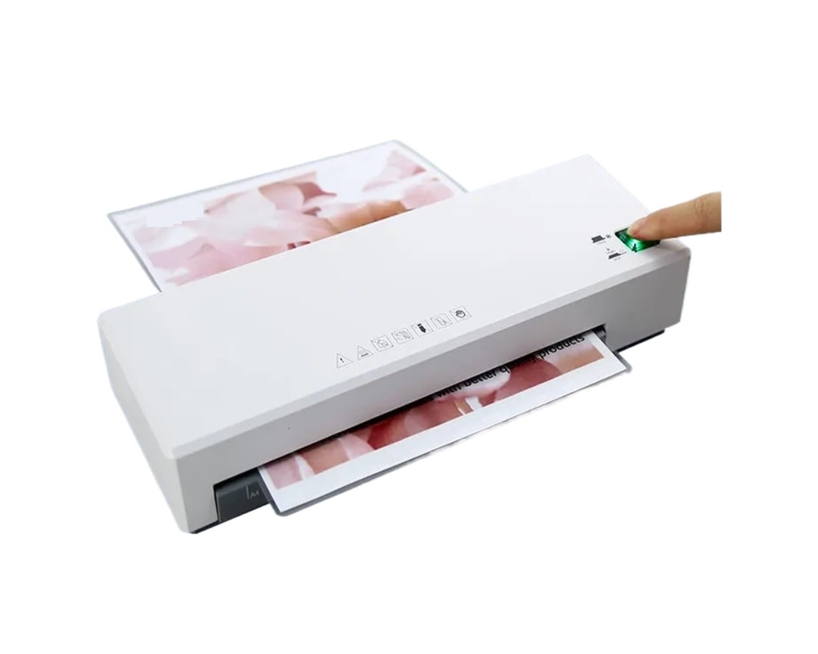 Laminator, Laminator, Laminator biurowy na gorąco i na zimno, szybko nagrzewający się, rolkowy laminator do papieru A4, dokumentów, zdjęć