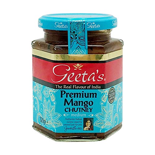 Geeta's Chutney De Mango De Alta Calidad (320g)
