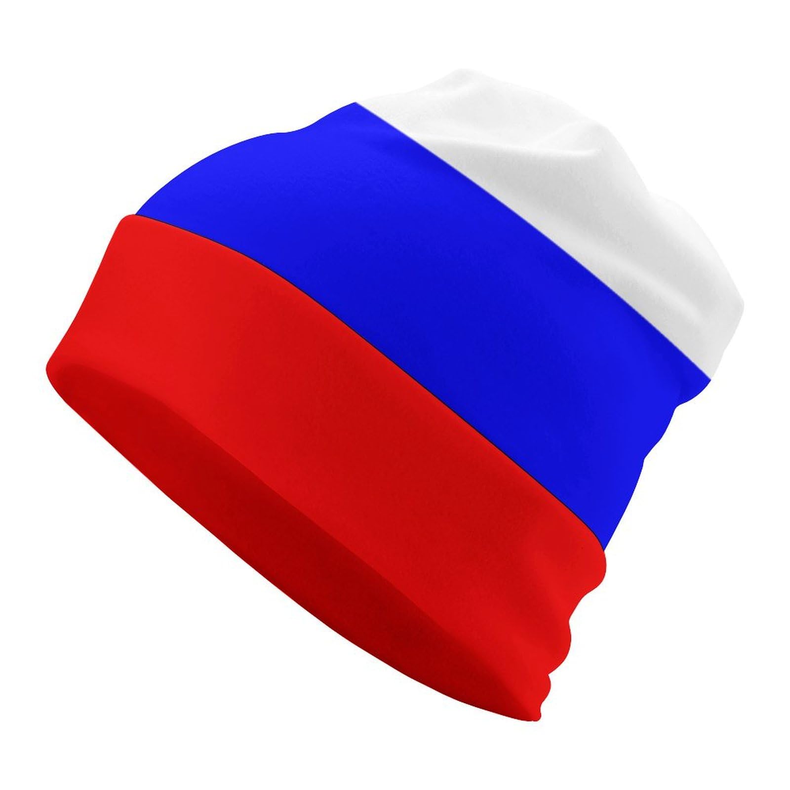 Jzemdybill Unisex Russian Flag Knit Hat, Beanie Hat, Beanie Cap For Running Cycling Outdoor Sports