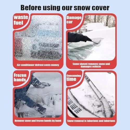 Couverture pare-brise protection neige soleil Astra K Kombi - 6