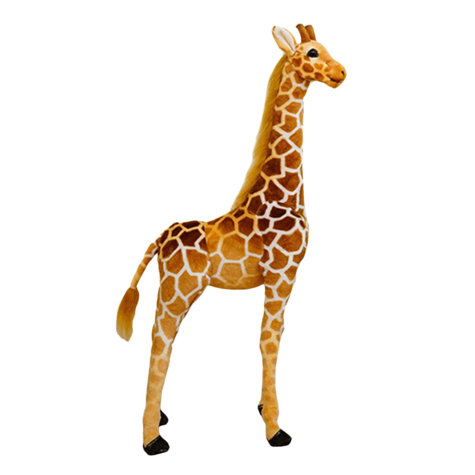 Lilihuimaoyi Cute Large Giraffe Toy Stuffed Giraffe Cuddly Toy Soft Nursery Decorations Great for, Multi, 80cm