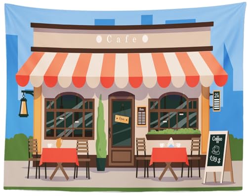 Arrière-plan de photographie de café grand format pour portrait - 4
