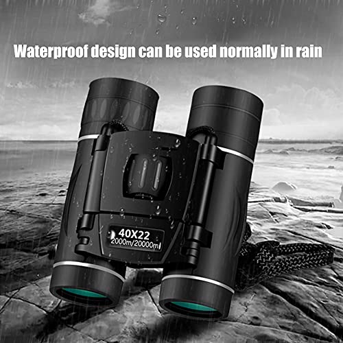 Binoculares Hd 40x22, telescopio profesional para caza miniatura 2