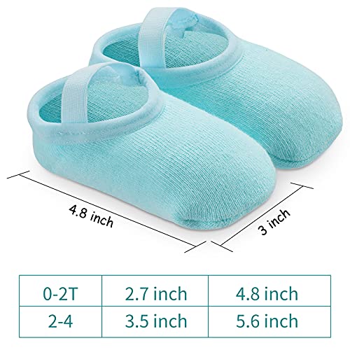 Geyoga 8 Pairs Thick Baby Non Slip Socks With Strap Toddler Infant Newborn Grip Anti Skid Socks Suitable For Toddlers Boys Girls (2-3 Years) #TOP1