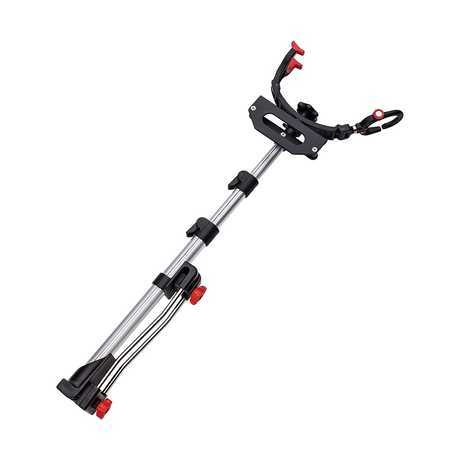 Fishing Rod Holder Thickened Aluminum Alloy Rock Barrel Rock Rack Bracket Segmented Segmented Nest Nest Banel Rod Rack Fishing Tools