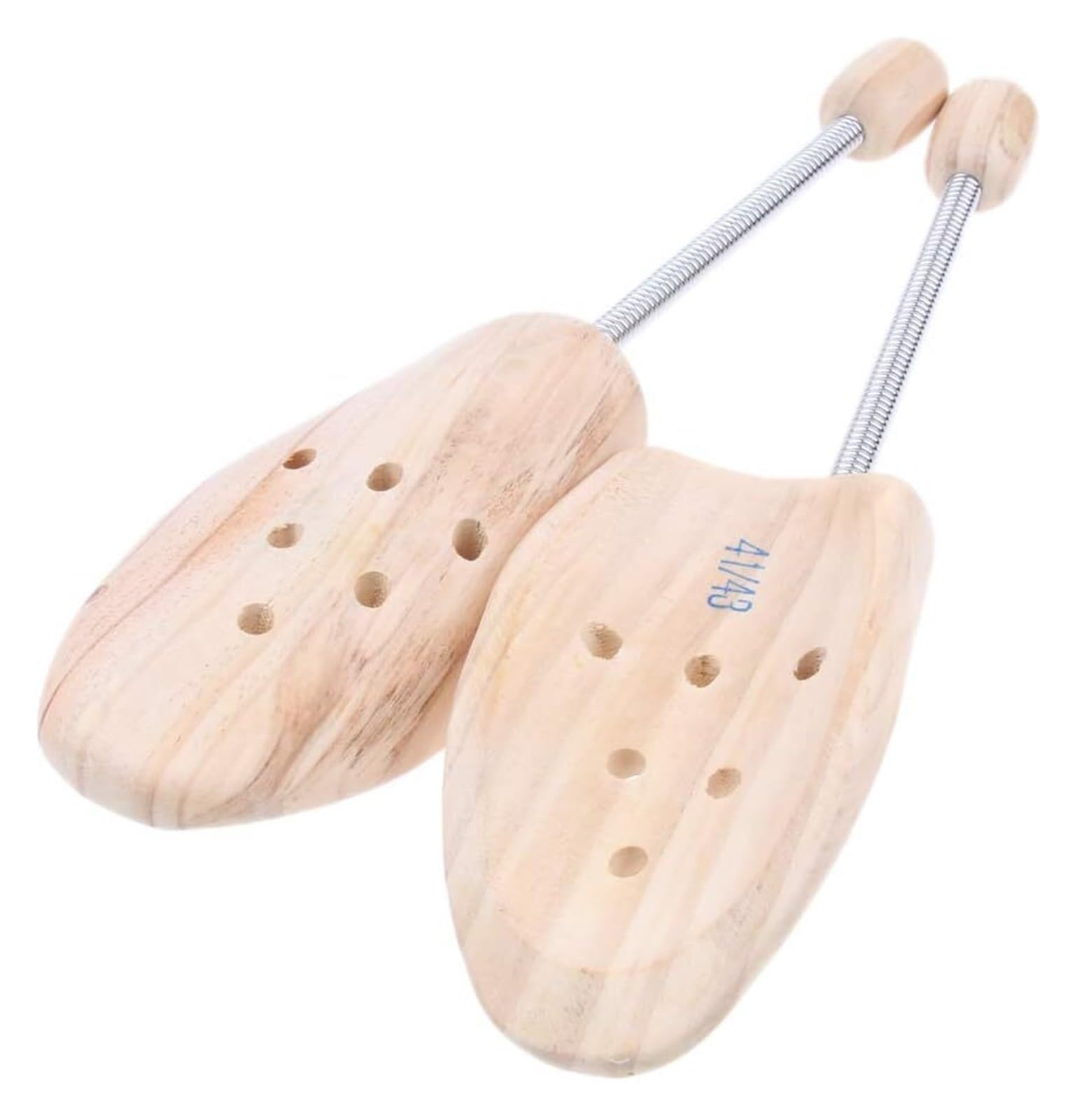 Deux étirements de Chaussures réglables en Largeur Lot de 2 Supports de modelage en Bois de cèdre for Homme et Femme(41 43 M)