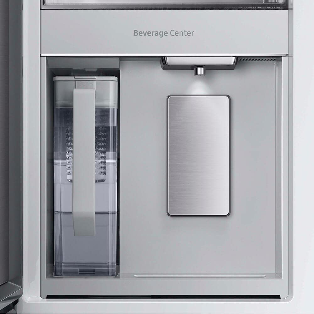 SAMSUNG RF29BB89008M 29 Cu. Ft. Bespoke Matte Black 4-Door French Door Refrigerator, view 4