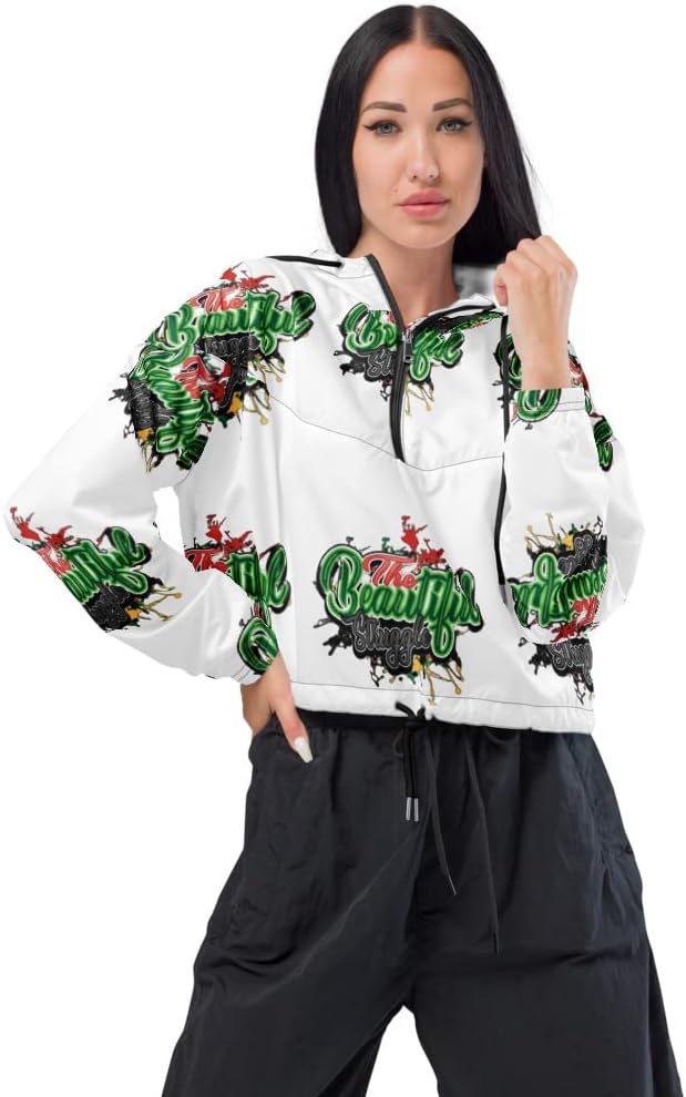 CB Dub The Beautiful Struggle Women’s cropped windbreaker