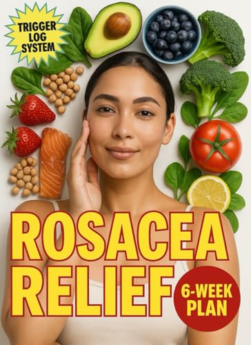 ROSACEA RELIEF DIET: A FLUSH-SMART, LOW-HISTAMINE 6-WEEK PLAN: Trigger logs, alcohol-aware strategies, and skin-calm recipes