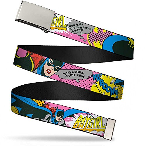 Buckle-Down Web Belt - BATGIRL-IS SHE HERO OR VILLAIN? w/Batgirl in Action