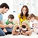 Achwishap Capybara Plush,Cute Plushies Capybara Stuffed Animals,Capybara Plush Toys,Kawaii Plushie Stuffed Toy with Dinosaur Hat Plushies for Kids Adults Birthday Gifts,Brown 12”