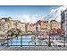 Afternoon in Amsterdam City 1000 Piece Jigsaw Puzzle, World Travel Puzzles for Adults and Kids | Interactive Brain Teaser, Educational Toys & Games, Quarantine Gifts | 28 x 20 Inches