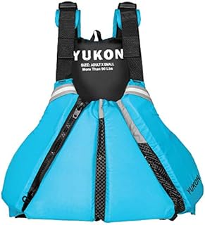 Yukon Sport Paddle Life Vest, Turquoise, Small/Medium