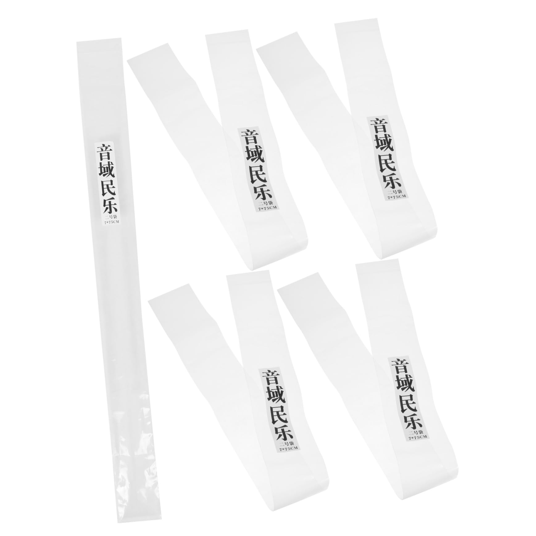 HEMOTON Flute Storage Organizer 5 Pcs Vertical Flute Bag Portable Carrying Case Travel Pouch Sealed Storage Pouch for Bamboo