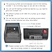 Take a Number System Queue Wireless Calling System with 1 Electronic Number Display 7 Next Call Button 1 Ticket Dispenser Printer 57mm Thermal Receipt Paper Rolls 1 Remote Control for Counter Window