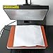 RUSPEPA 12” ×15” Non-Stick Silicone Paper, for Heat Press Transfers - 10 Pack