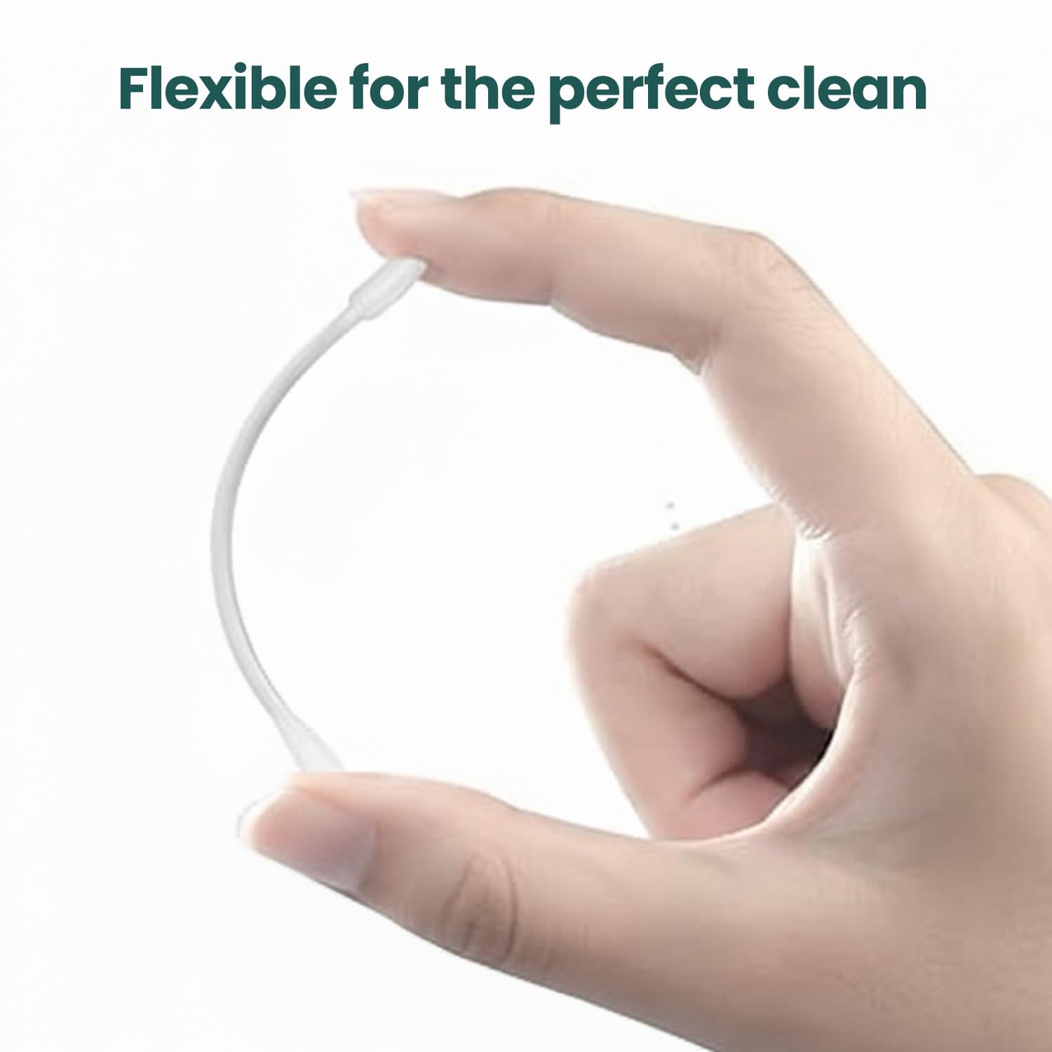 2OOLS Earbuds Cotton Swabs - Set of 1 (100 PCS) | Soft & Safe Double-Tipped Ear Cleaning Sticks | Resealable Travel-Friendly Pouch | Personal Hygiene, Baby Care & Makeup Use (TSCS8002) (100 Sticks (200 Swabs) 4