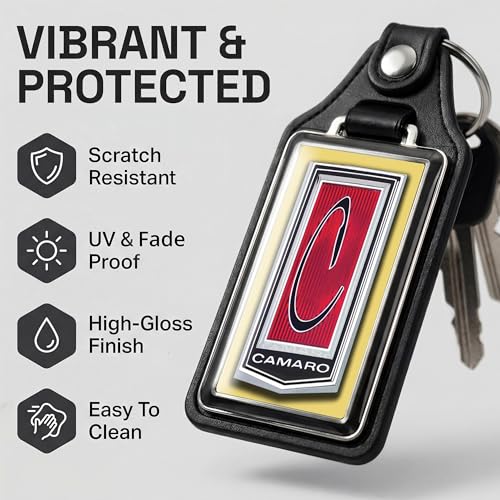 Image of Brotherhood Car Key Chain for Camaro - 1971 to 1973 2nd Gen Designs