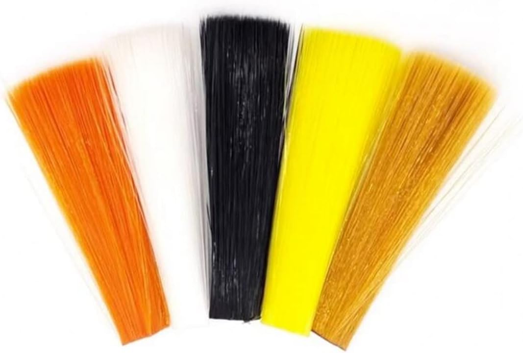 Amazon | メイフライ テール 200本 マテリアル フライフィッシング 5色