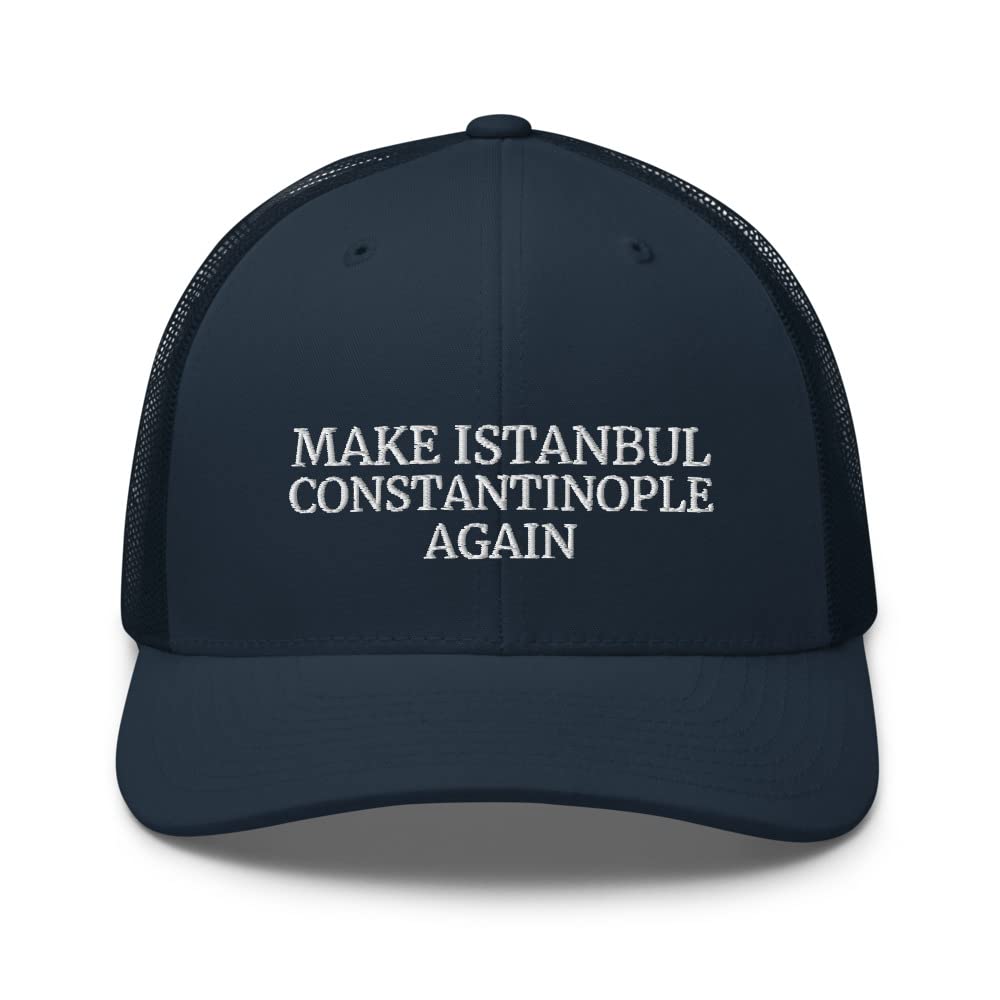 CreativeTees4You Make Istanbul Constantinople Again Trucker Cap Mesh Hat Adjustable