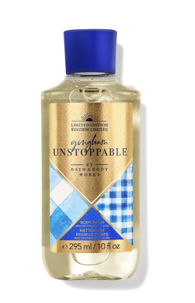 Amazon.com : Bath & Body Works gingham unstoppable shower gel with