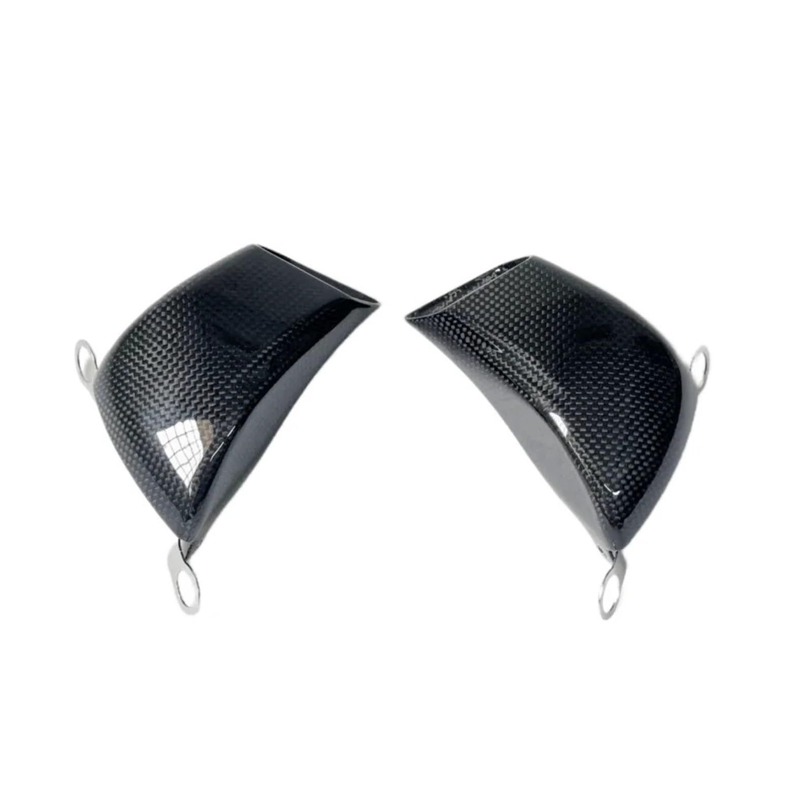Radiatore guida aria freno anteriore Adatto per Aprilia RSV4 RSV4 RR RSV4 2015-2024 2025 Copertura radiatore pinza freno anteriore in fibra di carbonio per moto(Matte-1set)