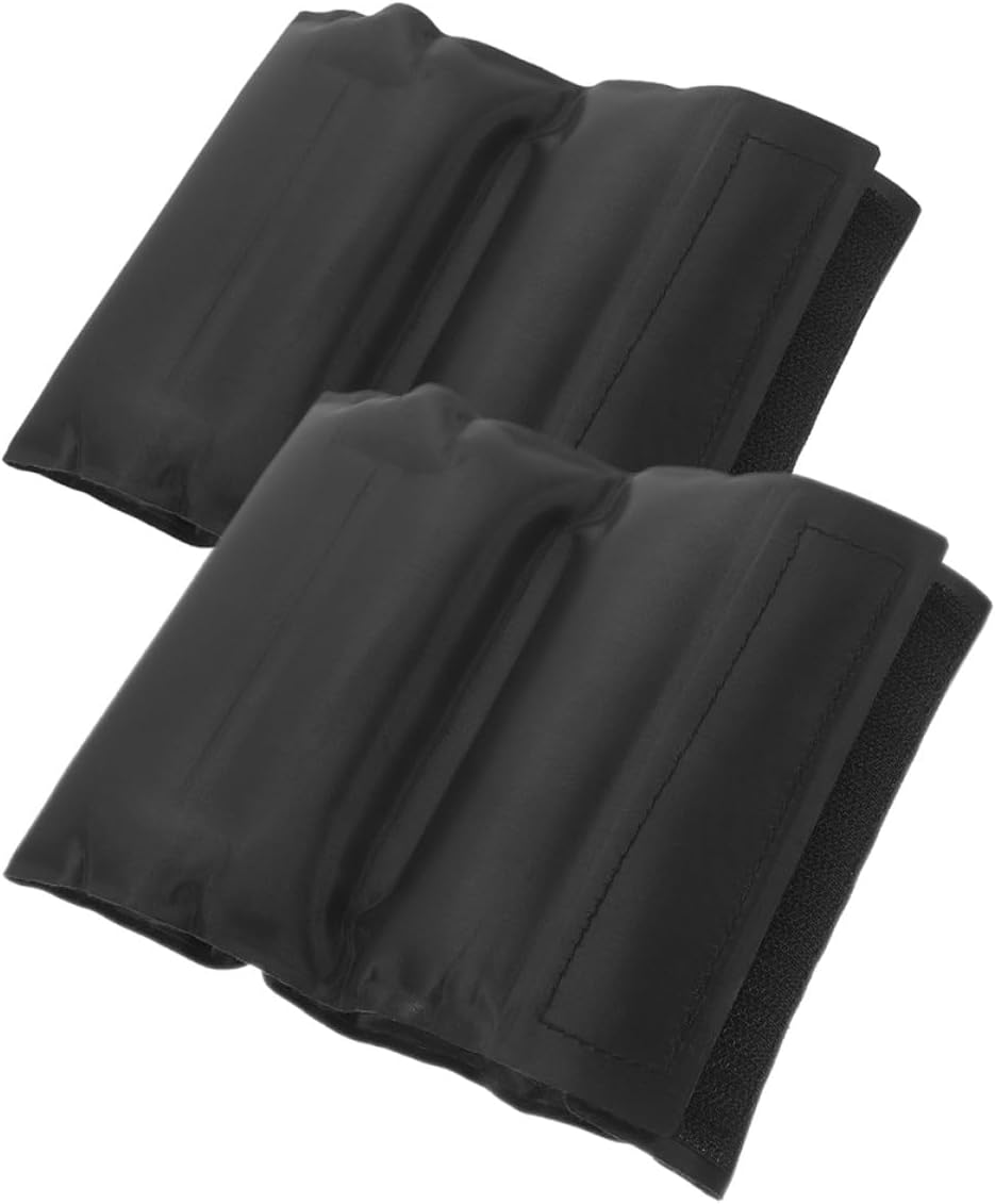Reusable Wine Bottle Cooler Bag with Ice Packs 2pcs Black Insulated Wine Chillers for Home Travel and Outdoor Use