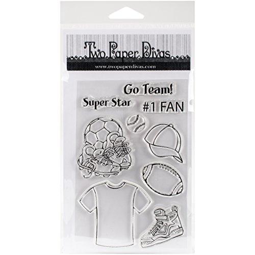 Dos Divas de Papel Sellos 21,59 x 4.5-Inch-go Equipo