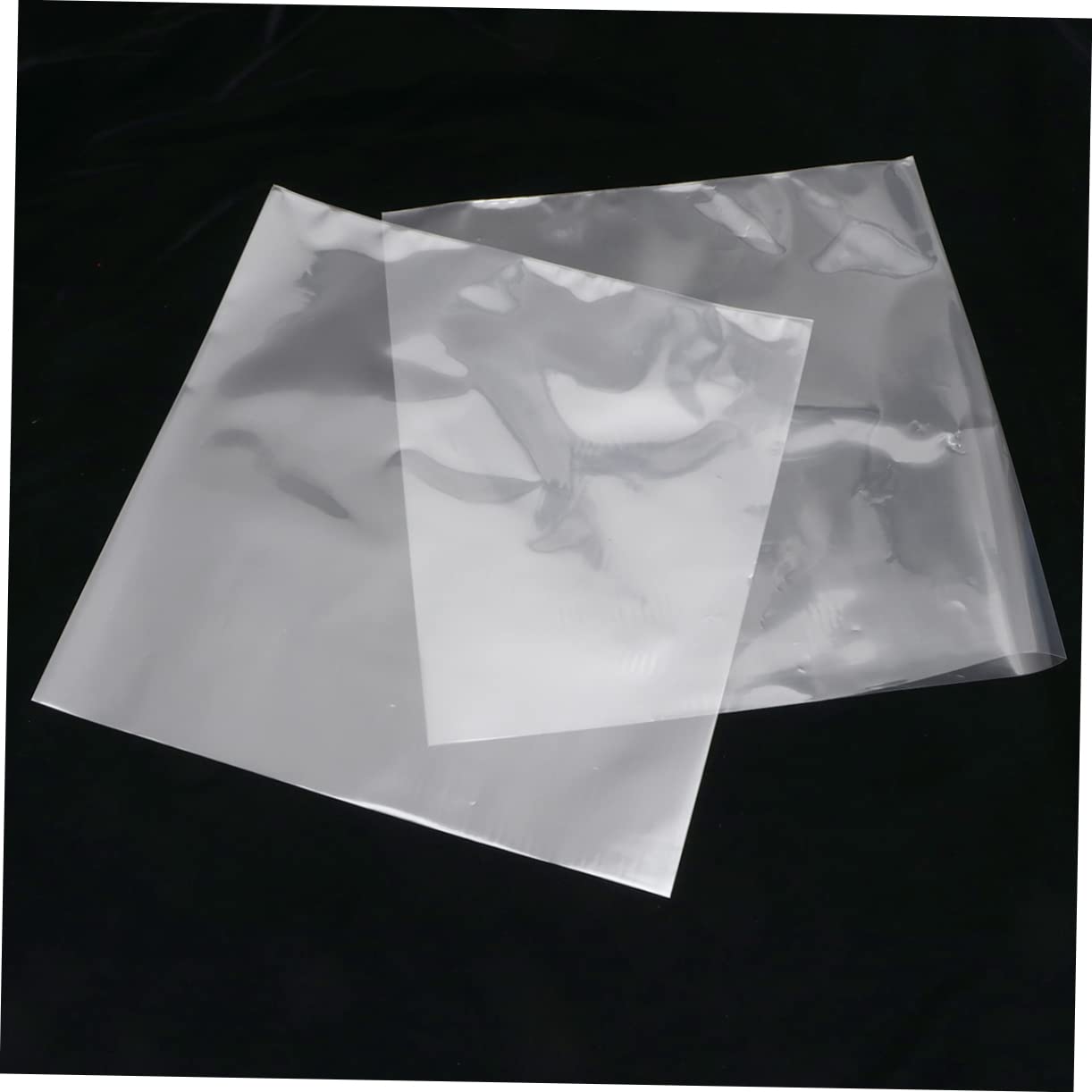 Alipis 50pezzi Protezione per Dischi in Vinile Sacchetti Piatti Trasparenti Senza Sigillo Custodia per CD Contenitore di Protezione per Dischi in Vinile