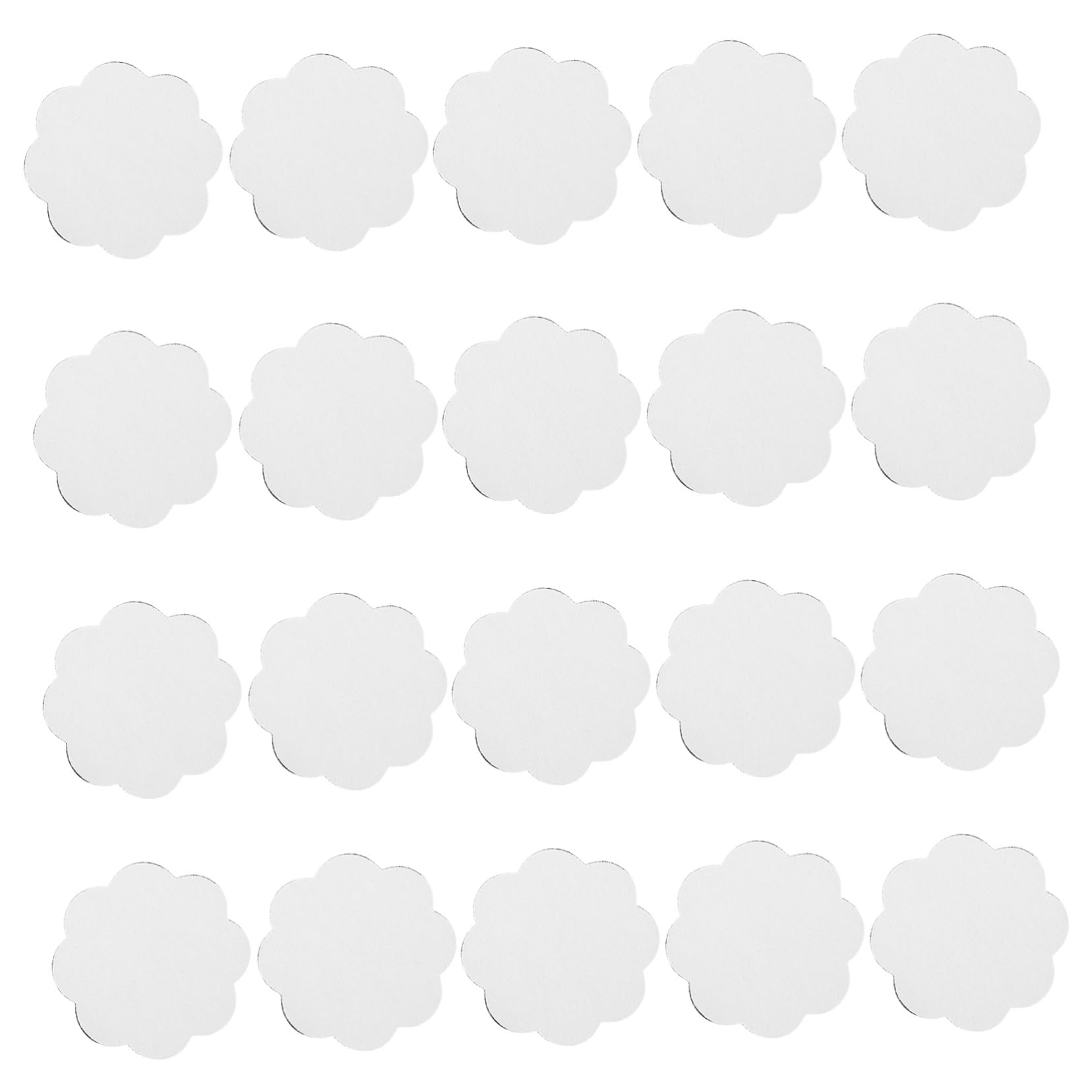 ULTECHNOVO 120 Piezas Posavasos Sublimación para Personalizar Cojines para Taza de Duradero para DIY Absorben Calor Aptos para Decoración y Uso Doméstico