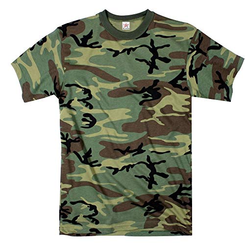 Estrella y rayas - Army camouflage camiseta in adult tamaño S