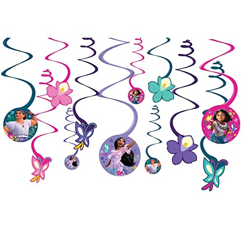 Amscan 672812 Encanto Themed Hanging Spiral Decorations cover