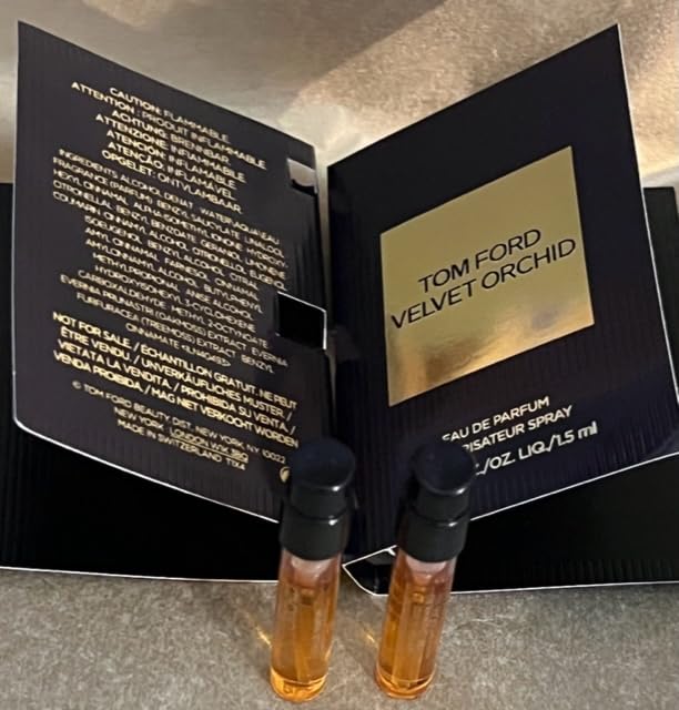 Miniatura 2 de Tom Ford Velvet Orchid - Mini muestras de aerosol para mujer, 0.05 fl oz0.1 fl oz x 2 unidades