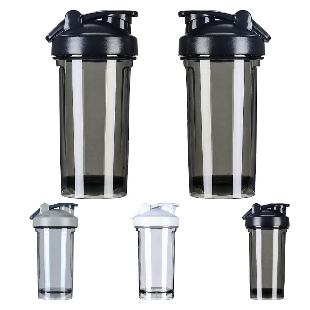 TUSANEII Custom Plastic Shaker Bottles with Mixer 18 Oz, Personalized Fitness Shaker Cup with Your Own Photo/Logo/Name Protein Shake Bottle for Gym