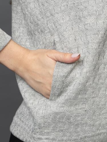 Image of Wear lusso Women Woolen V Neck Casual Wear Stylish Cardigan Sweaters for Winter with Side Pocket | Cozy and Warm Winter Sweater for Girls /Ladies